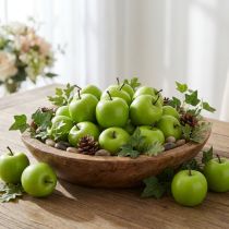Artikel Deko-Obst Mini-Apfel künstlich Grün 4,5cm 24 St