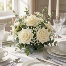Artikel Foam Rose Ø 10cm creme 8St