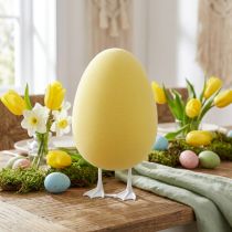 Artikel Deko Ei mit Beinen Gelb Tischdeko Ostern Dekofigur Ei H25cm