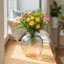 Artikel Blumenvase Glasvase Klein Dekovase Tischdekoration Ø8cm