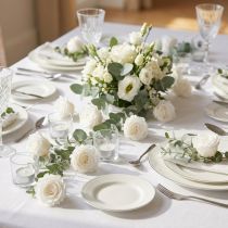 Artikel Infinity Rosen Echte Rosenköpfe Mini Rosen Weiß Ø3cm 16 St Konservierte Blüten Langlebig Deko