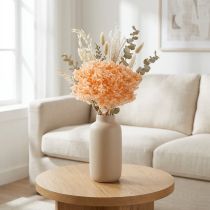 Artikel Hortensie Große Trockenblume gefärbt für elegante Floristik Dekorationen zuhause 65cm