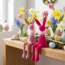 Artikel Osterhasen Figur Kantenhocker Kunststoff 27cm Innenbereich Dekoration 2er Set