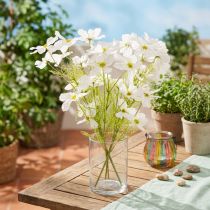 Artikel Künstliche Cosmea Blumenstrauß Weiß 50 cm – Sommerdeko für Tisch und Raum