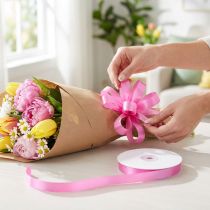 Artikel Kräuselband Pink 19mm 100m