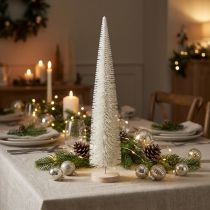 Artikel Deko Tannenbaum künstlich Weiß-Grau 60cm Innenbereich