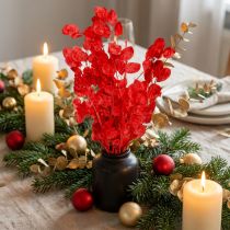 Artikel Silberblatt getrocknet Mondviole Lunaria Rot Trockenblumen Dekoration 65-70cm 20g