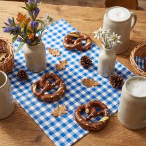 Artikel Brezel Deko Streudeko Mini-Brezeln künstlich 4cm 6 Stück Tischdeko Party