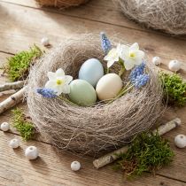 Artikel Natürliches Bastelmaterial Palmfasern Weiß Gewaschen, 1kg Palmyrapalme für Deko & Handwerk