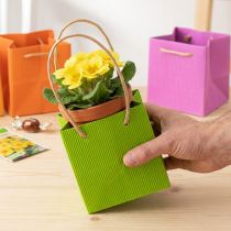 Artikel Geschenktüte Papier mit Henkeln 10,5cm Bunt 8 Stück für Dekoration & Verpackung