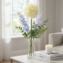 Artikel Künstlicher Allium Creme Weiß Zierlauch Ø18cm L90cm Dekoblume