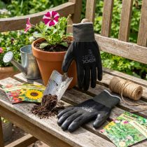 Artikel Kixx Nylon Gartenhandschuhe Gr.10 Schwarz