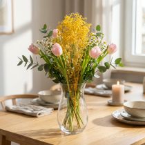 Artikel Trockenblumen Schleierkraut Strauß 70cm Tischdekoration Innenbereich