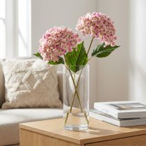Artikel Künstliche Hortensie Rosa 80 cm – Dauerhafte Dekoration im 2er-Set