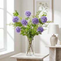 Artikel Schneeball Kunstblumen Lila Deko 5 Dolden L78cm 2 St Violett