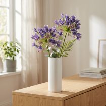Artikel Agapanthus Schmucklilie Kunstblumen Lila 75cm 2er-Set Dekoration