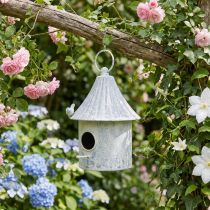 Artikel Charmantes Metall-Vogelhaus für Garten Balkon Dekoration Ø15cm H21cm