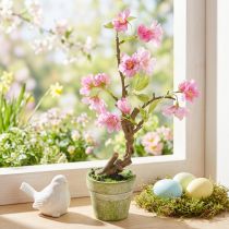 Artikel Mandelbäumchen Künstlich Rosa Blüten Deko Frühling Sommer