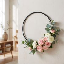 Artikel Dekoring aus Metall 20 cm im 4er-Set – Kreative Basis für DIY-Wanddeko und Floristik