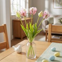 Artikel Kunstblumenstrauß Papageientulpen Real Touch 40cm Künstliche Tulpen kaufen