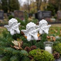 Artikel Dekostecker Engel Figuren Grabschmuck Weiß H5cm 6St