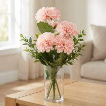 Artikel Künstliche Dahlien Rosa 50cm – Elegante Kunstblumen mit 5 Blüten