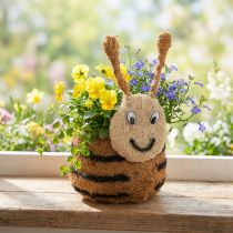 Artikel Bienenfigur aus Naturmaterialien 24cm - Nachhaltige Deko im 2er-Set