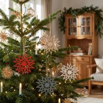 Artikel Holzsterne Weihnachten zum Aufhängen Dekoration Fenster Baum