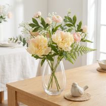 Artikel Deko-Pfingstrosen Kunstblumen Gelb 64cm Set 2St – Sommerdeko
