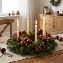 Artikel Mini Glaskugeln Weihnachten Berry Ø3cm Set - Festliche Baumkugeln, Dekokugeln 22 Stück