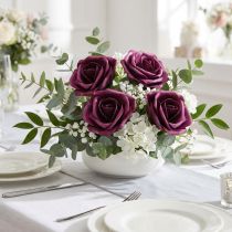 Artikel Foam Rose Lila Ø15cm 4 St