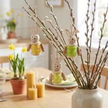 Artikel Osterdeko Holzhasen zum Hängen 9er Set Frühling Dekoideen