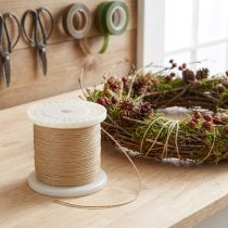 Artikel Bindedraht Naturfarbe Ø0,80mm 1kg Spule