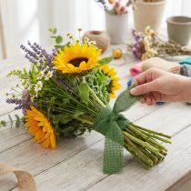Artikel Rustikales Juteband Bunt 40/70mm 2m 10St - Kreative Dekoideen für Floristen