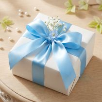 Artikel Geschenkband Hellblau 30mm 100m