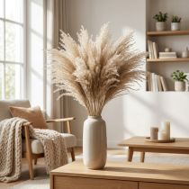 Artikel Trockengras Miscanthus 55-75cm Federgras Natur 100St