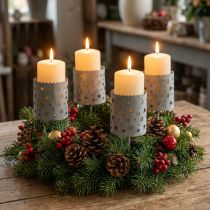 Artikel Kerzenhalter zum Stecken Adventskranz Ø6,5cm H14cm 4 St