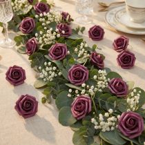 Artikel Foam-Rose Ø3,5cm Mauve 48 St