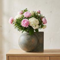 Artikel Dekovase Vase Keramik Antik Optik Bronze Grau 30×20×24cm