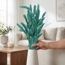 Artikel Trockenblumen, Setaria Pumila, Borstenhirse Blau 65cm 200g