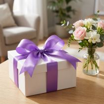 Artikel Geschenkband Violett 30mm 100m