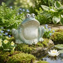 Artikel Keramik Frosch Figur 13cm Deko Tier Charmant Geschenkidee Hochwertig