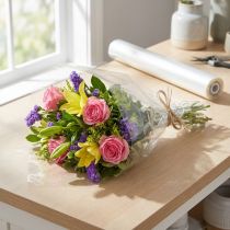 Artikel Blumenschmuckfolie Blumenfolie Klar 50cm x 1000m