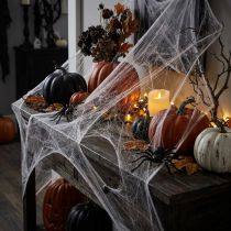 Artikel Hochwertiges künstliches Spinnennetz für Halloween-Deko 70x100cm – Authentische Spinnweben 150g