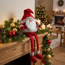 Artikel Weihnachtsmann Kantenhocker Deko-Figur Weihnachten 28×22×88cm