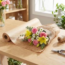 Artikel Wabenpapier Natur Braun Einschlagpapier B50,5cm L250cm