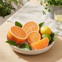 Artikel Deko Orangen Künstliches Obst Stücke 5–7cm Real-Touch Sommerdeko