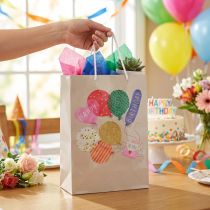 Artikel Geschenktüte Happy Birthday – Bunte Geburtstagstüte Papier 26×14×36cm 2St
