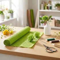 Artikel Floristen-Krepppapier Grasgrün 50x250 cm 5er Pack wasserfest lichtecht