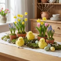 Artikel Deko-Küken 7cm Set 6 Stück für Osterdeko und Frühlingsdekoration